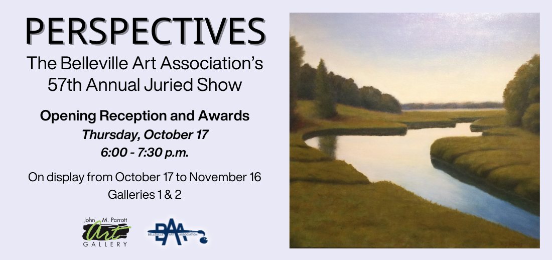 B.A.A. Juried Show: Perspectives - opening reception is Oct 17